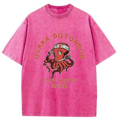 Magmoo Osaka Dotonbori Washed T-Shirt