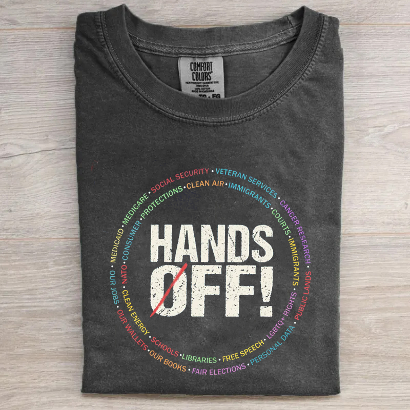Hands Off T-shirt-Magmoo