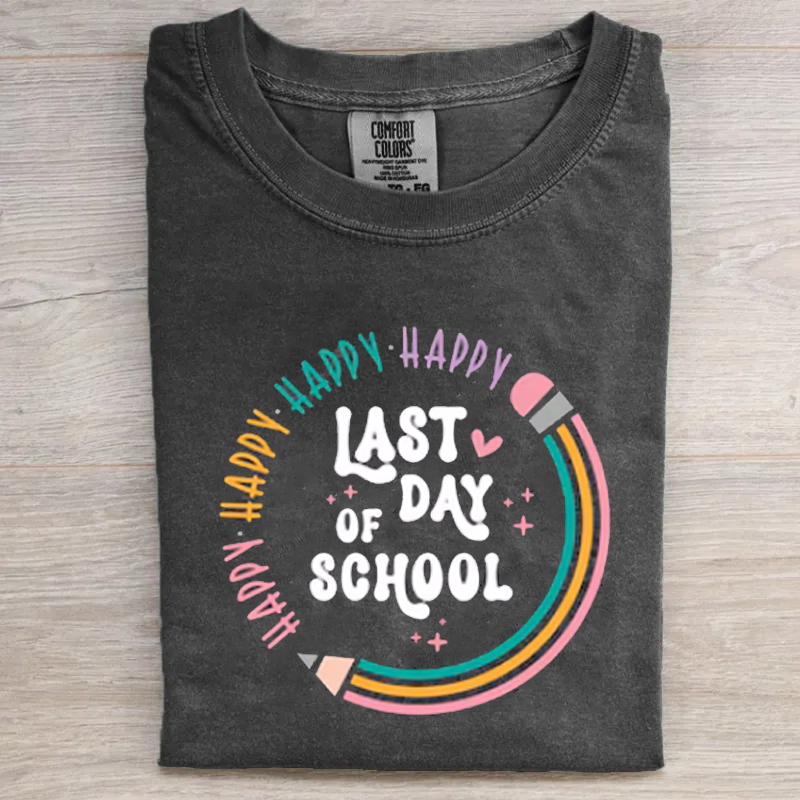 Happy Last Day Of School T-shirt-Magmoo