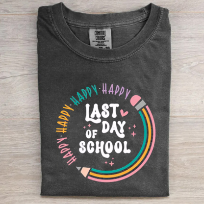 Happy Last Day Of School T-shirt-Magmoo