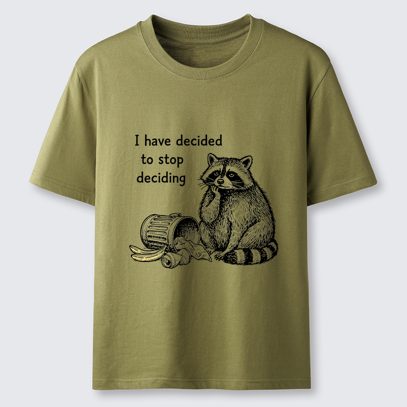 Magmoo Raccoon Stops Making Choices Classic T-Shirt