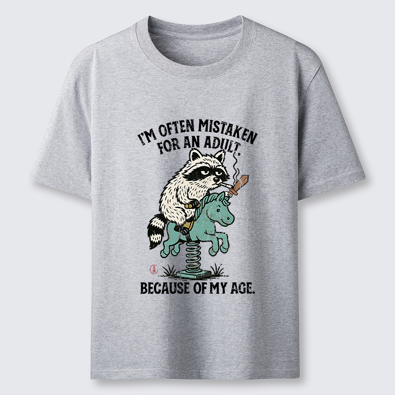 Magmoo funny Raccoon and Horse meme Classic T-Shirt