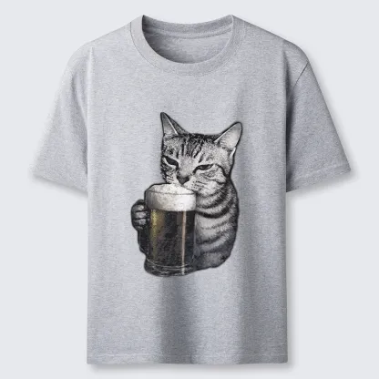 Magmoo Cheers With The Cat Classic T-Shirt