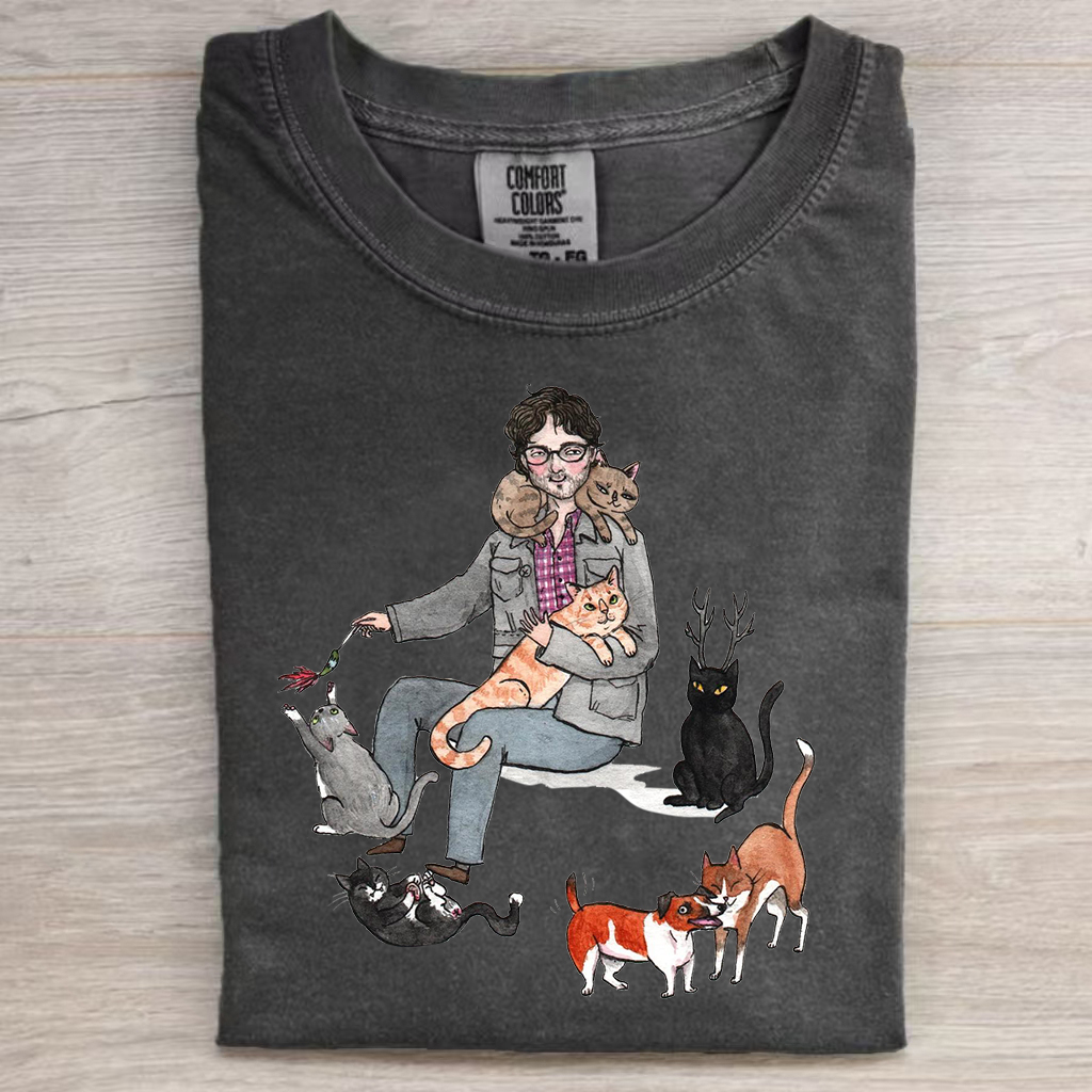 Will with Cats Funny TV Show Shirt/Sweatshirt-Magmoo