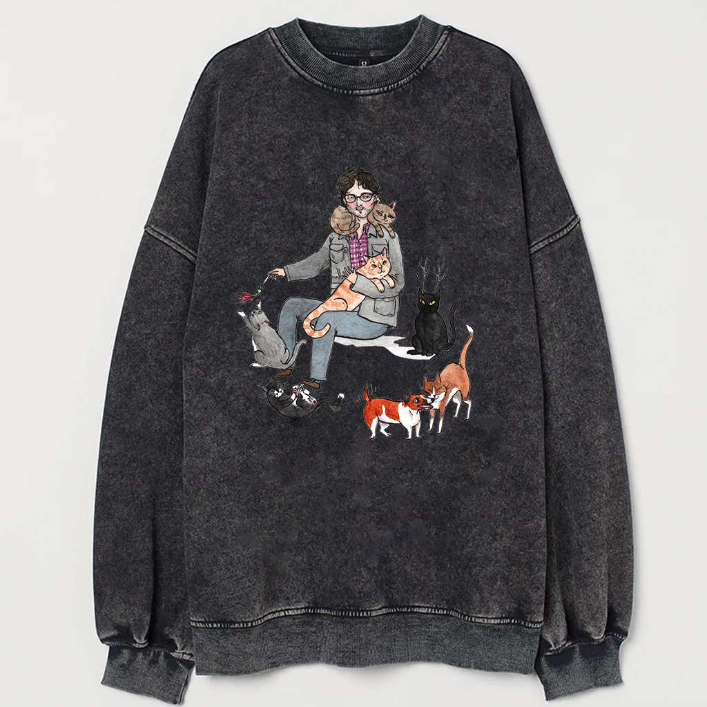 Will with Cats Funny TV Show Shirt/Sweatshirt-Magmoo