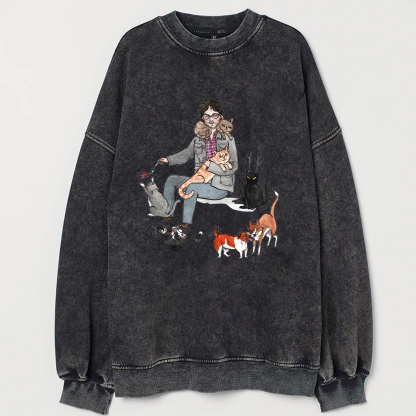 Will with Cats Funny TV Show Shirt/Sweatshirt-Magmoo