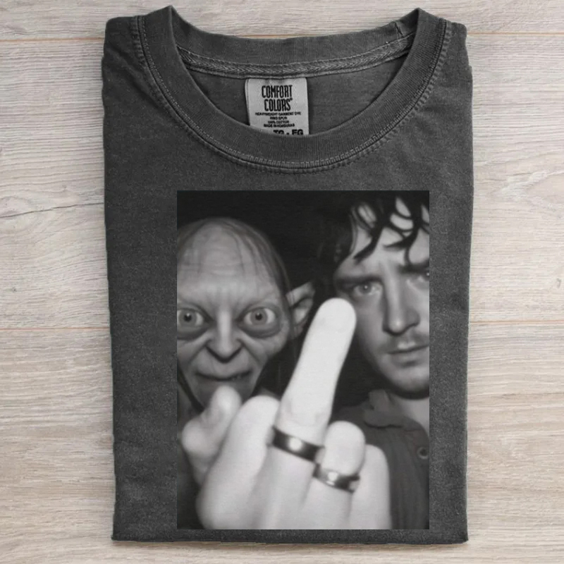 The Rings Rude Farewell Vintage Unisex T-shirt/Sweatshirt-Magmoo