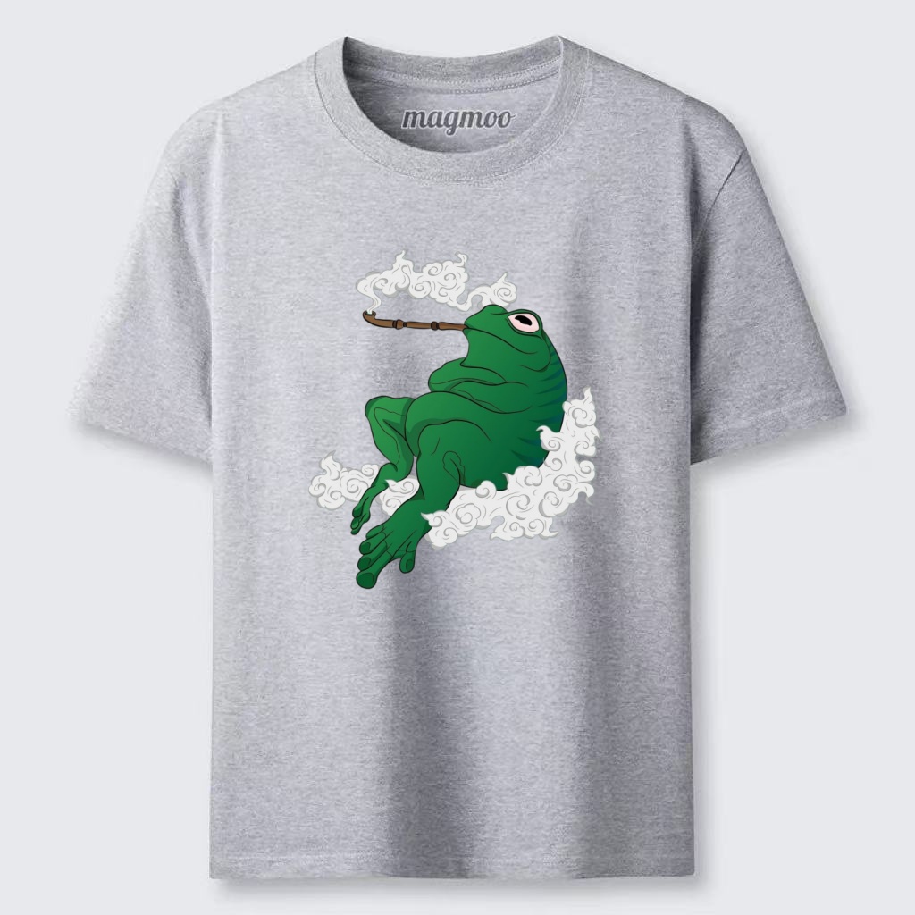 Magmoo Zen Smoking Frog T-shirt