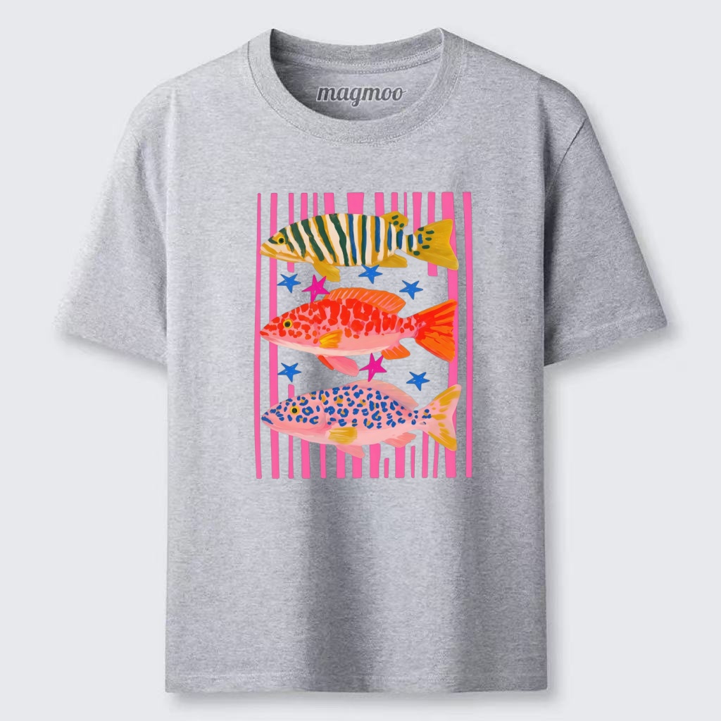 Magmoo Tropical Fish Trio T-shirt