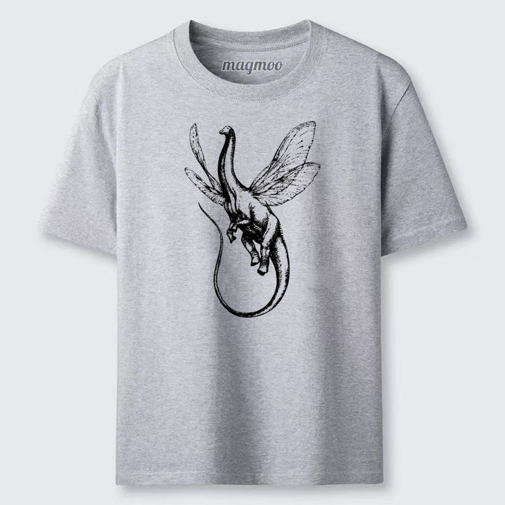 Magmoo Fairy Dinosaur Line Classic T-shirt