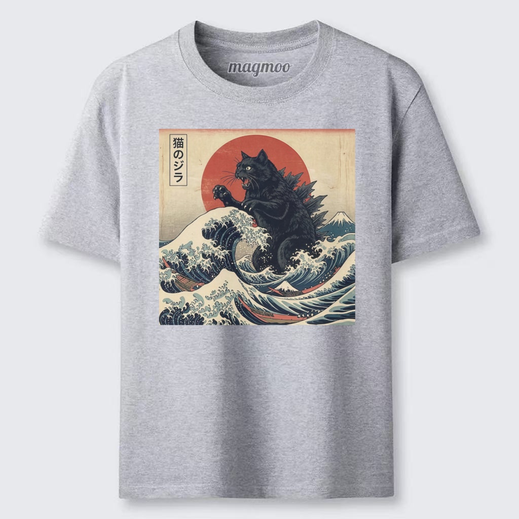 Magmoo Black Kaiju Cat Classic T-shirt