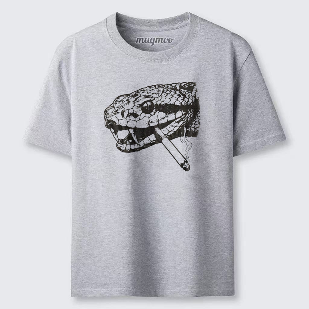 Magmoo Snake Smoke Vintage 90s Classic T-shirt