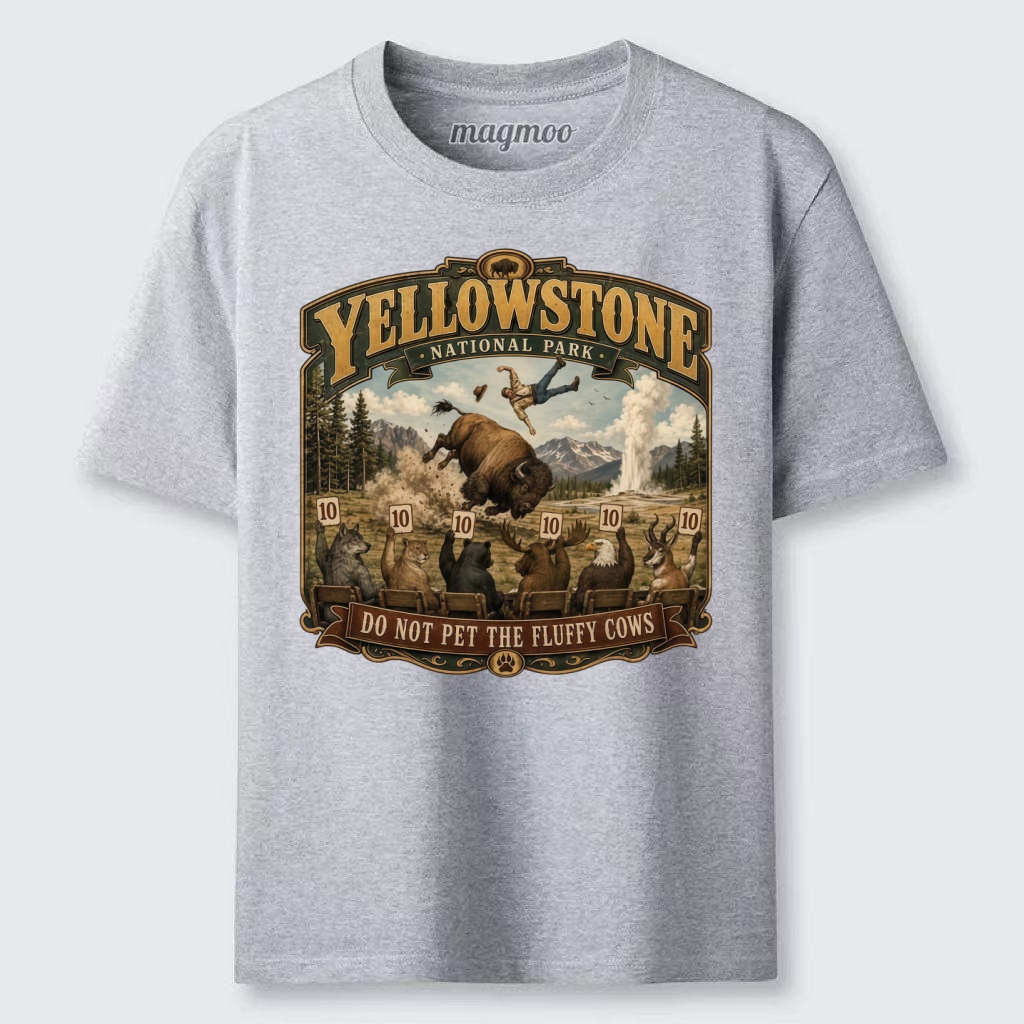 Magmoo Do Not Pet The Fluffy Cows Classic T-shirt