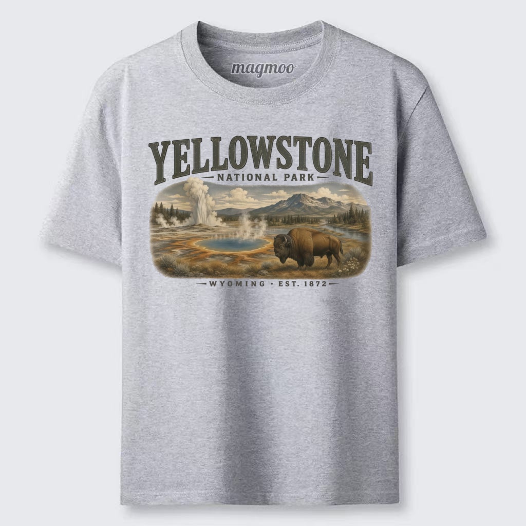 Magmoo Yellowstone National Park Classic T-shirt