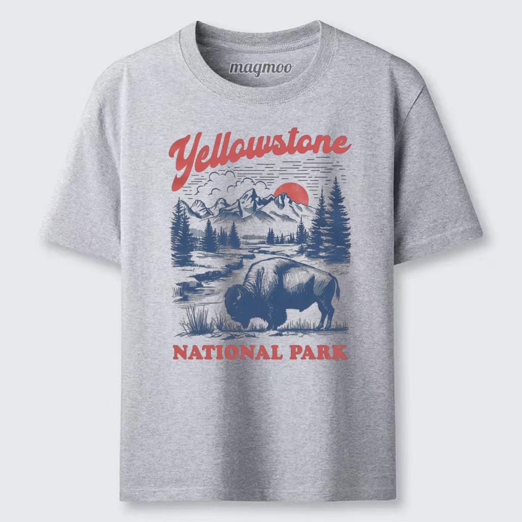 Magmoo Yellowstone National Park Nature Classic T-shirt