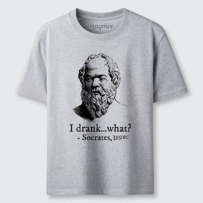 Magmoo Socrates Big Question Classic T-shirt