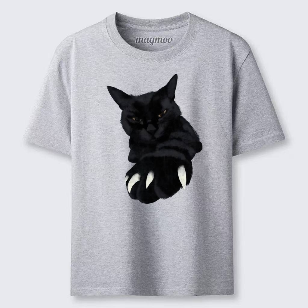 Magmoo Black Cat Claw Classic T-shirt