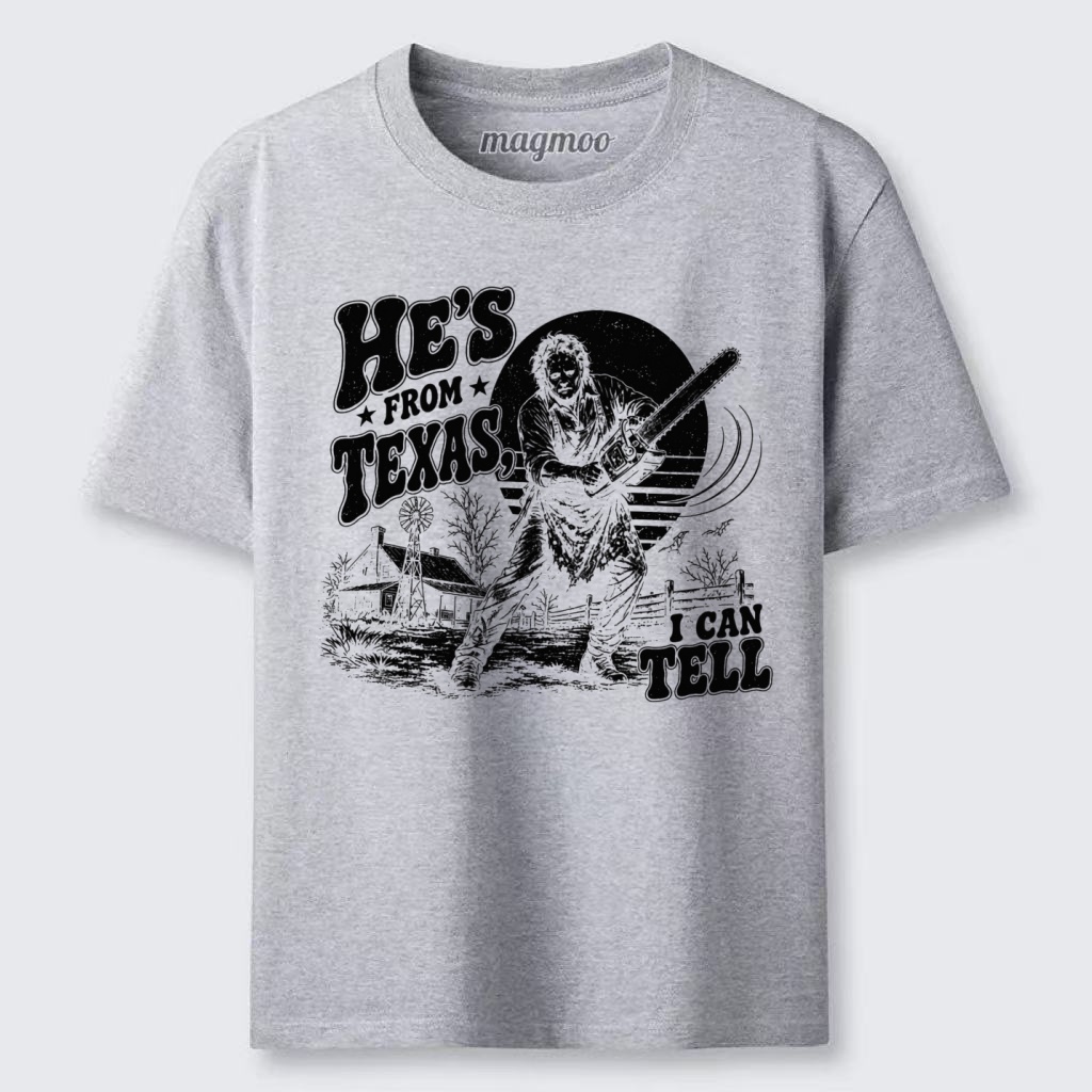 Magmoo He's From Texas I Can Tell Classic T-shirt