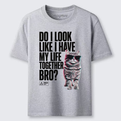 Magmoo Sarcastic Cool Cat Meme Classic T-shirt