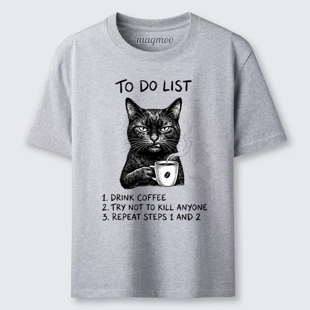 Magmoo Sassy Coffee Cat Classic T-shirt