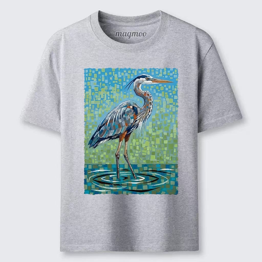 Magmoo Color Block Heron Classic T-shirt