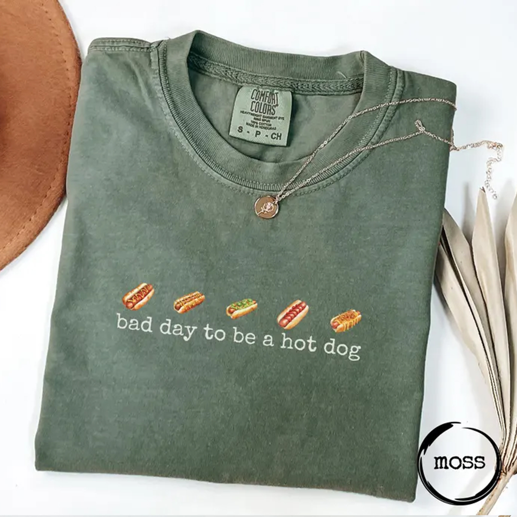 Bad Day to Be a Hotdog T-shirt-Magmoo