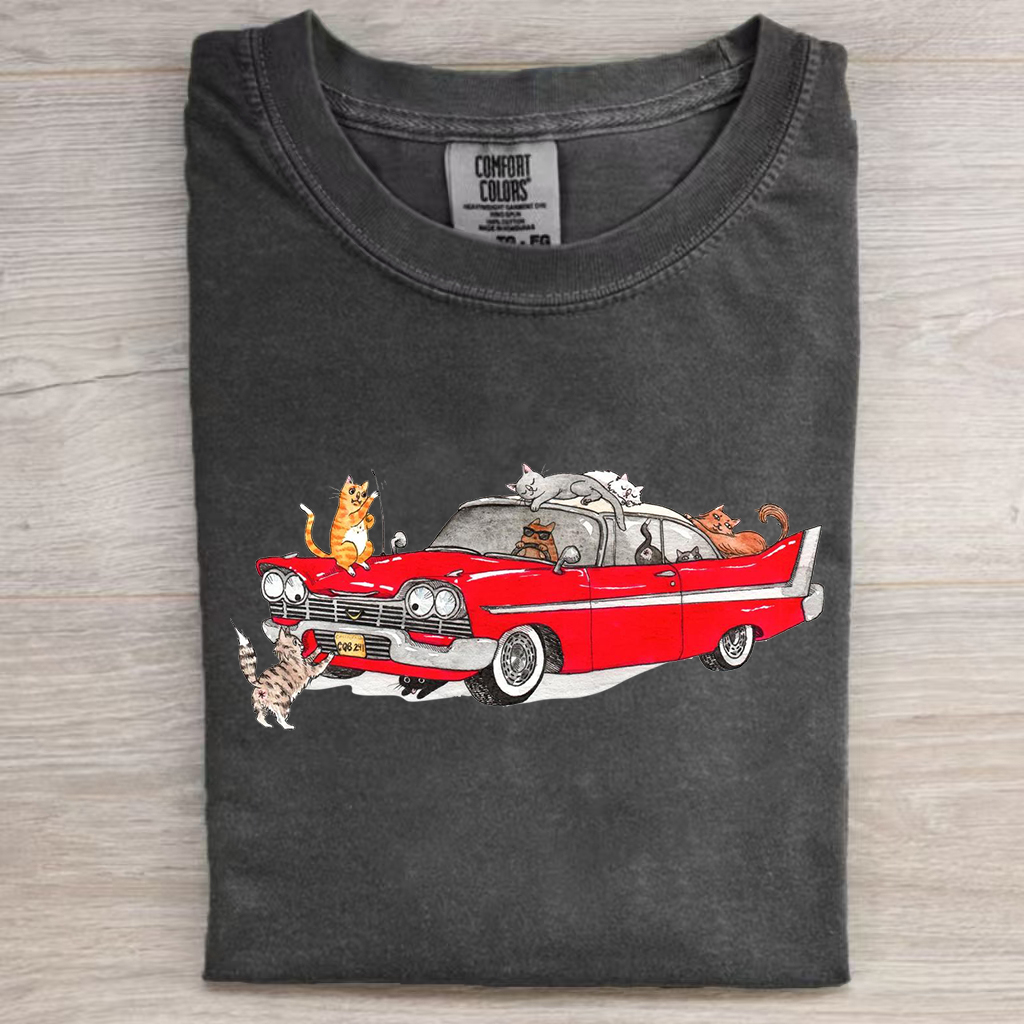 Cursed Car and Cat Shirt/Sweatshirt