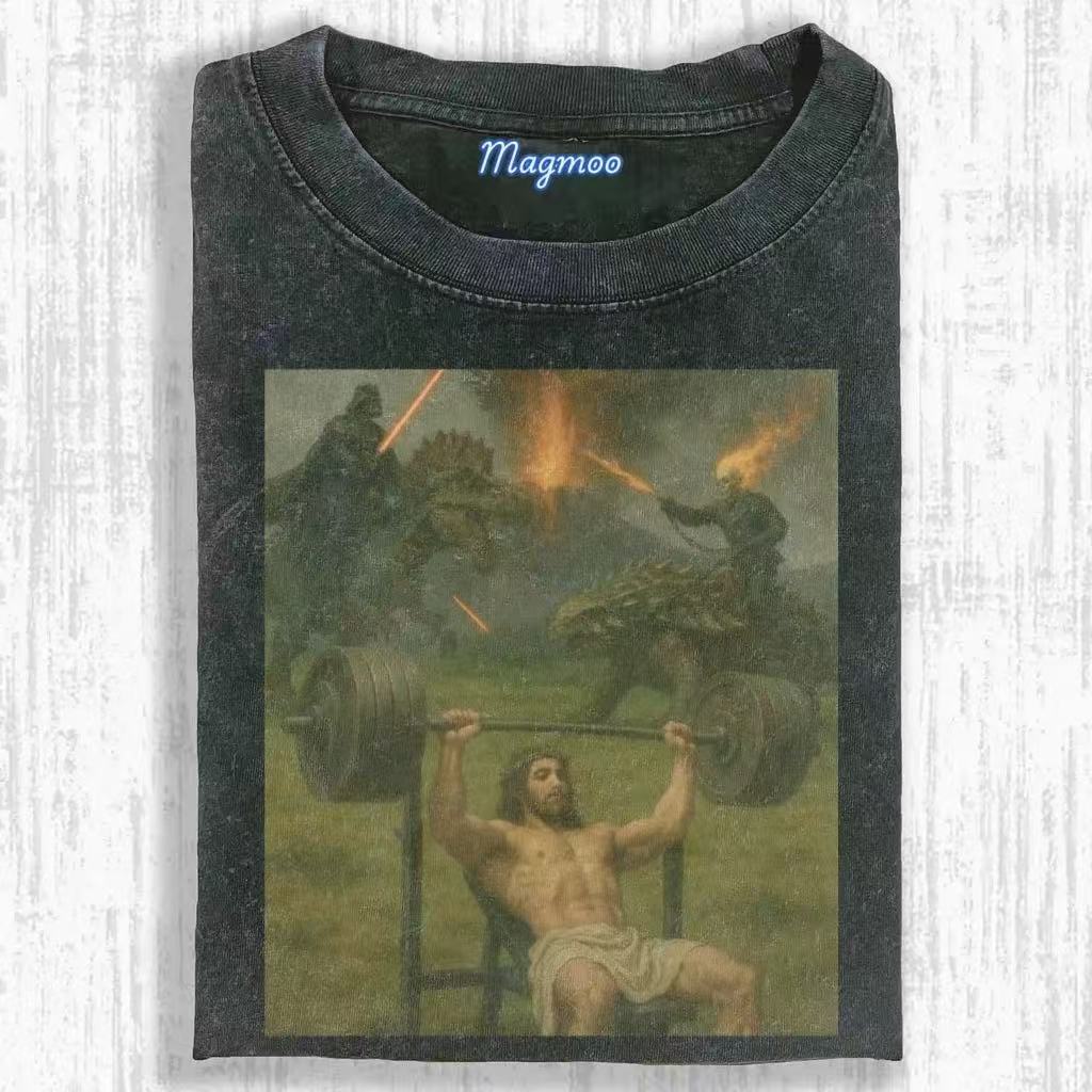 Vintage Gym Jesus T-shirt