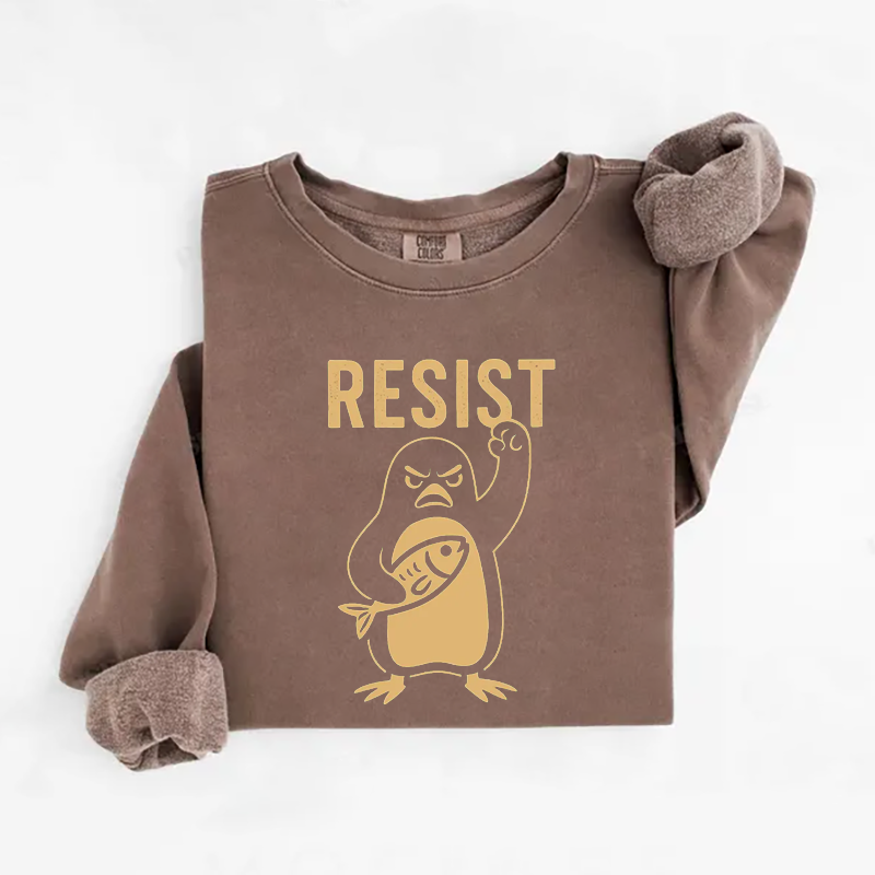 Penguins Resist T-shirt/Sweatshirt-Magmoo
