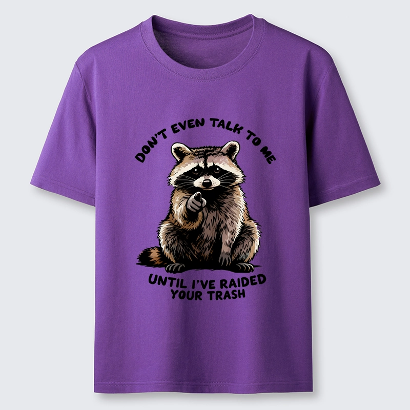 Magmoo Don't Talk To Me Raccoon Vibe Classic T-Shirt
