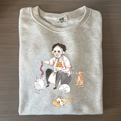 Funny Horror lcons As Cat Lovers Shirt/Sweatshirt-Magmoo
