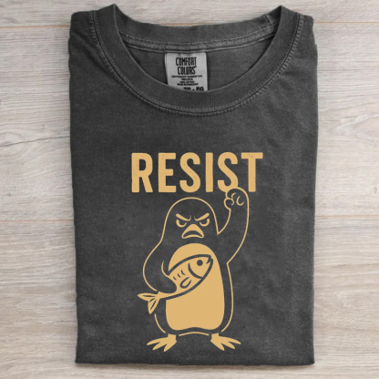 Penguins Resist T-shirt/Sweatshirt-Magmoo