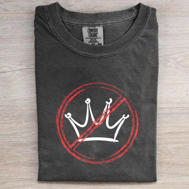 No Kings In USA T-shirt-Magmoo