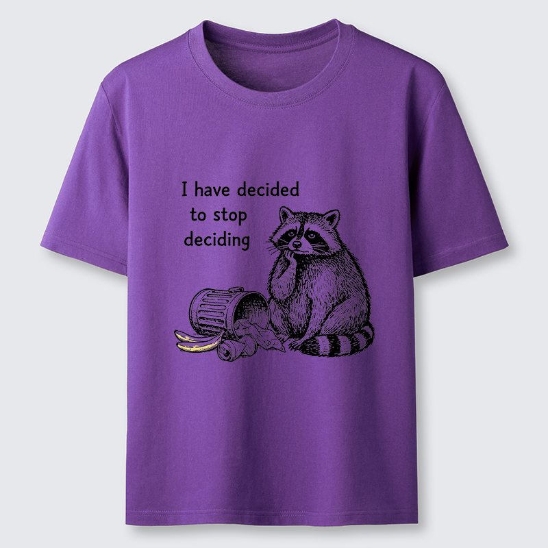 Magmoo Raccoon Stops Making Choices Classic T-Shirt