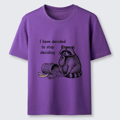 Magmoo Raccoon Stops Making Choices Classic T-Shirt