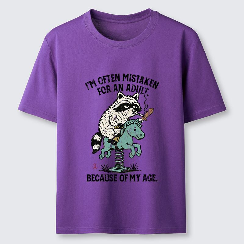Magmoo funny Raccoon and Horse meme Classic T-Shirt