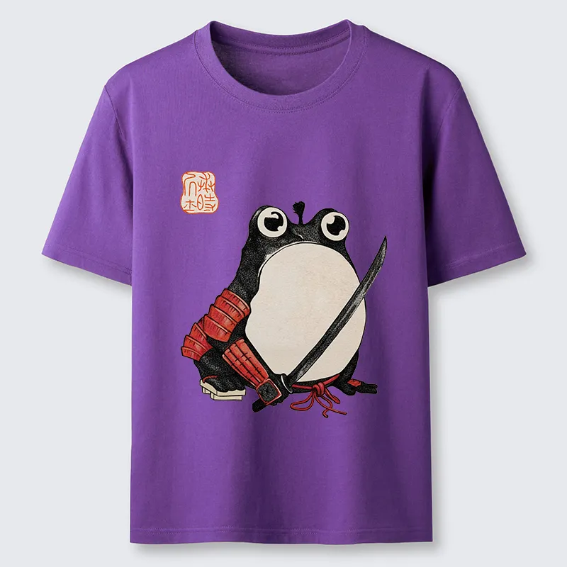 Magmoo Silly Samurai Frog Classic T-Shirt