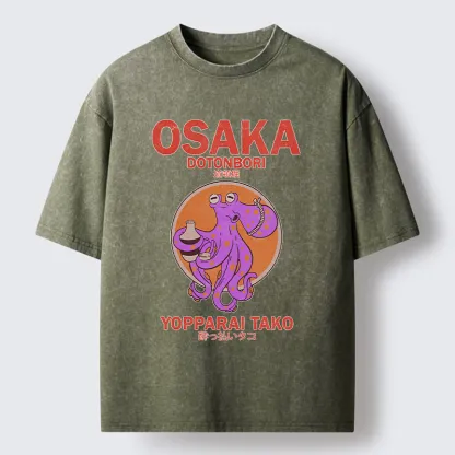 Magmoo Osaka Tako Washed T-Shirt
