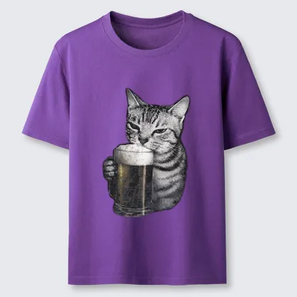 Magmoo Cheers With The Cat Classic T-Shirt