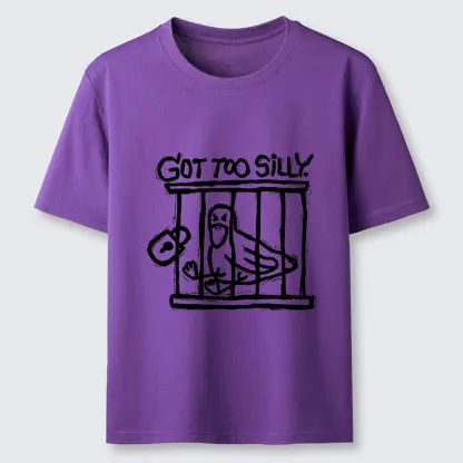 Magmoo Lock Up A Stupid Goose Classic T-Shirt-Magmoo