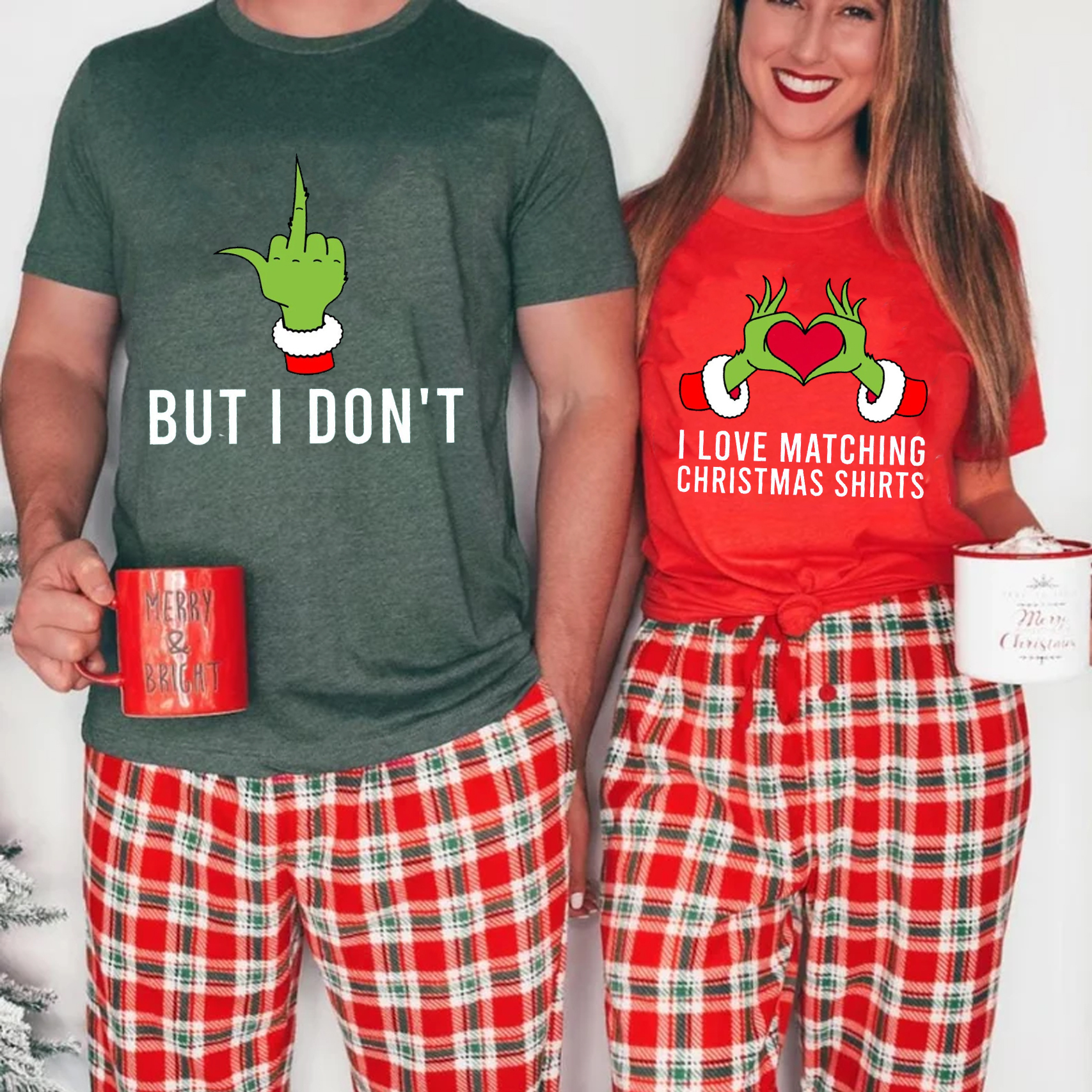 Christmas Couple T-Shirt-Magmoo
