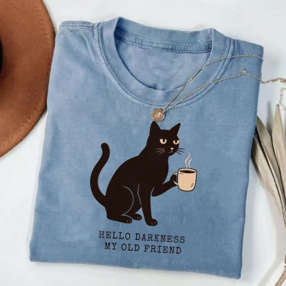 Magmoo Hello Darkness My Old Friend T-shirt