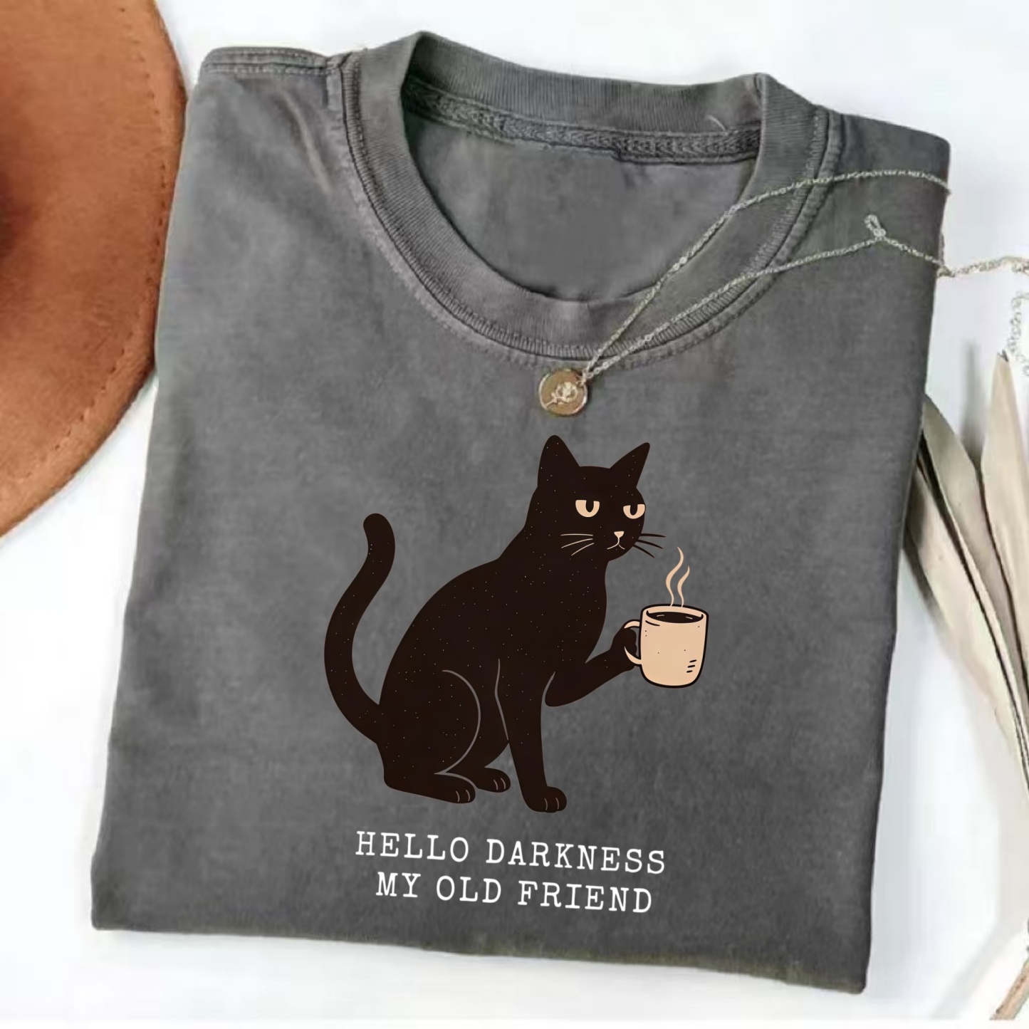 Magmoo Hello Darkness My Old Friend T-shirt