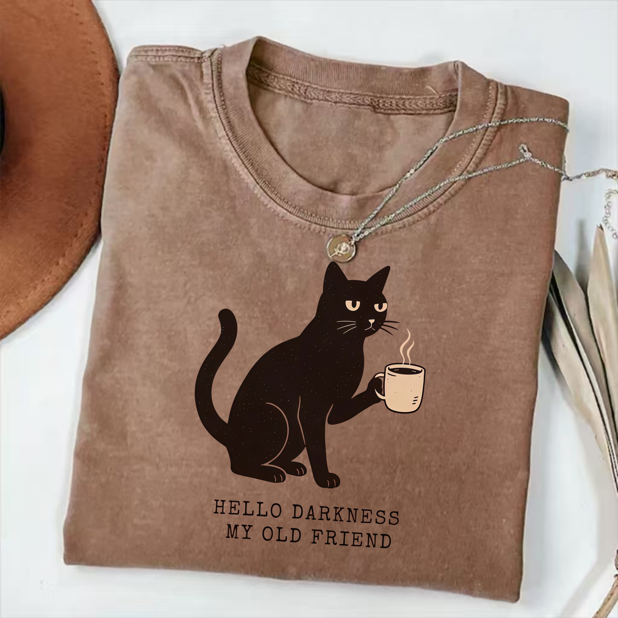 Magmoo Hello Darkness My Old Friend T-shirt