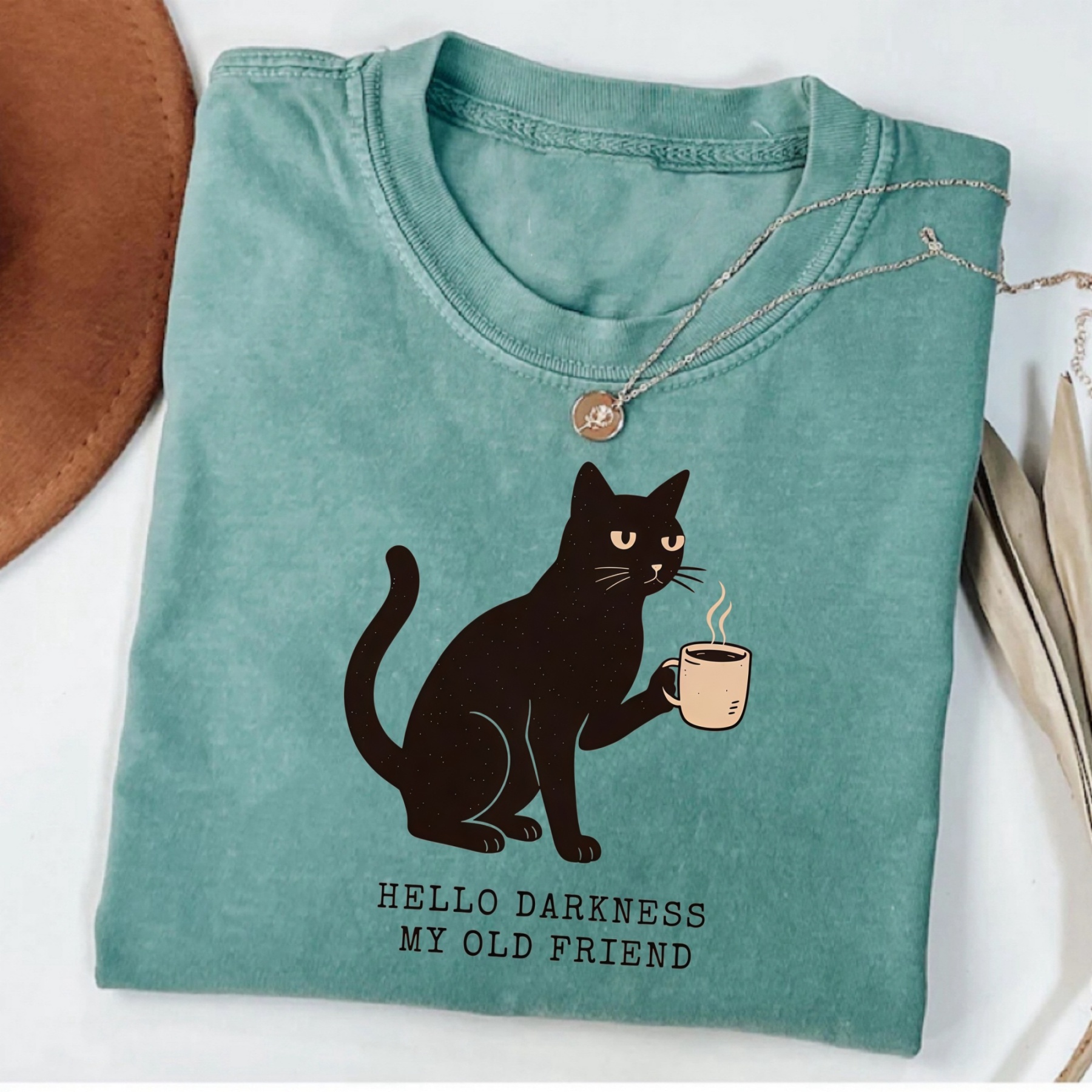 Magmoo Hello Darkness My Old Friend T-shirt