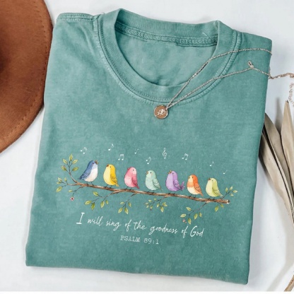 Magmoo I Will Sing of the Goodness of God T-shirt