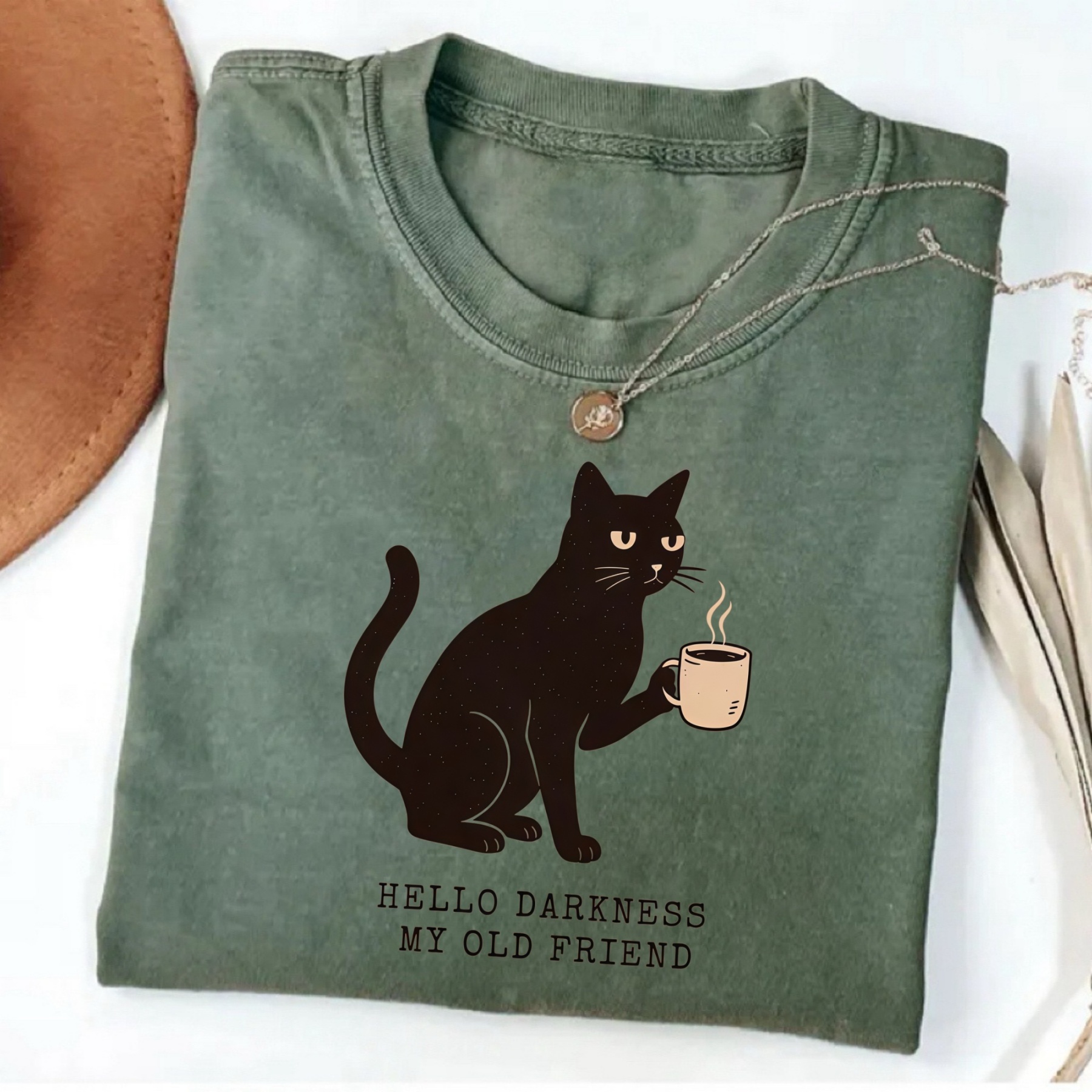Magmoo Hello Darkness My Old Friend T-shirt