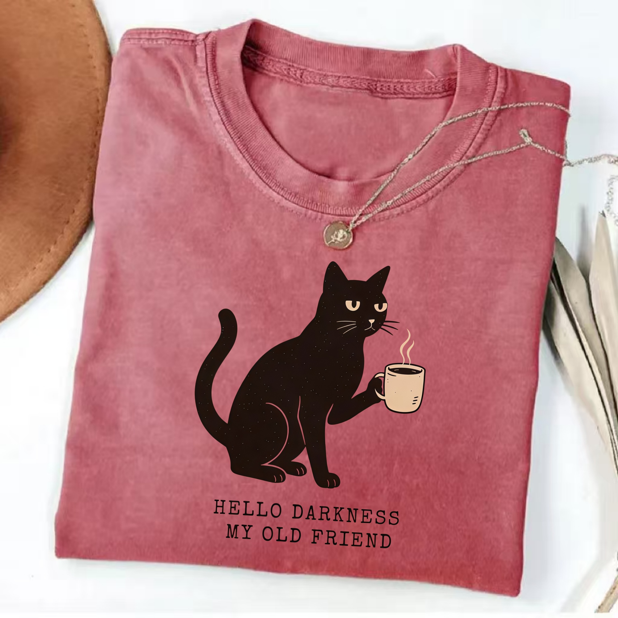 Magmoo Hello Darkness My Old Friend T-shirt