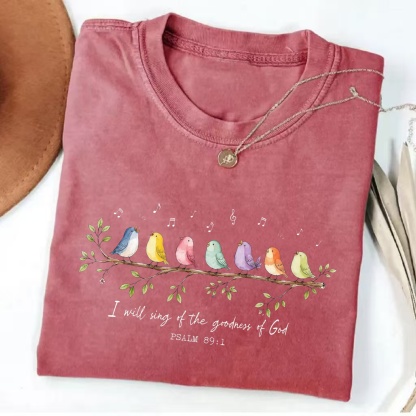 Magmoo I Will Sing of the Goodness of God T-shirt