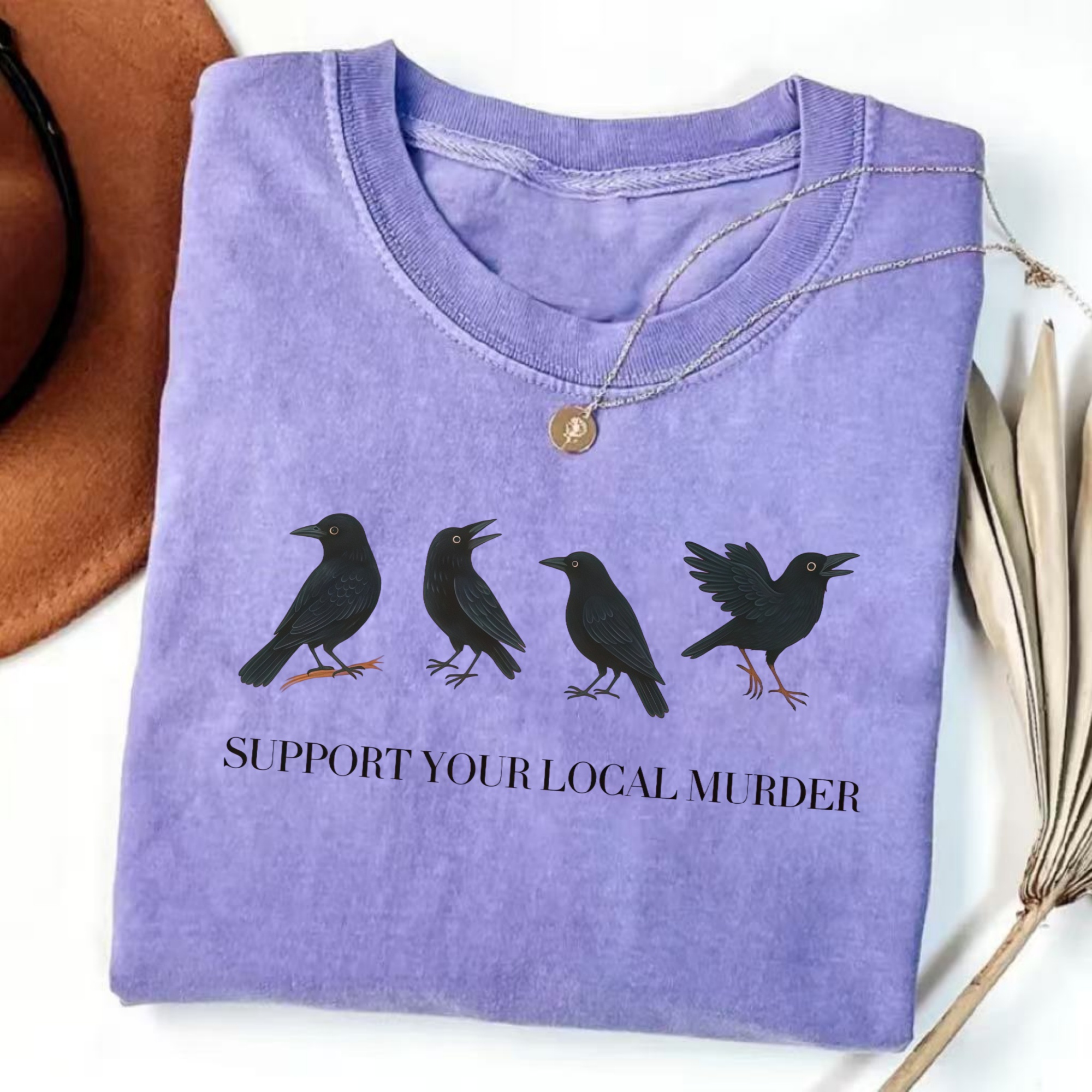 Magmoo Support Your Local Murder T-shirt